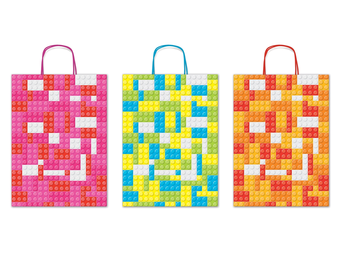 SHOPPER ALLEGRA MATTONCINI 36X12X41CM ASS.SDF36MAT SHOPPER ALLEGRA MATTONCINI 36X12X41CM ASS.SDF36MAT