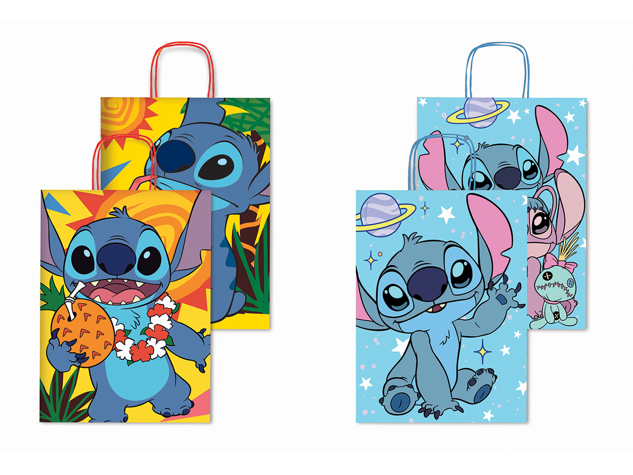 DISNEY STITCH SHOPPER 36X12X46CM ASS. WNA36STI DISNEY STITCH SHOPPER 36X12X46CM ASS. WNA36STI