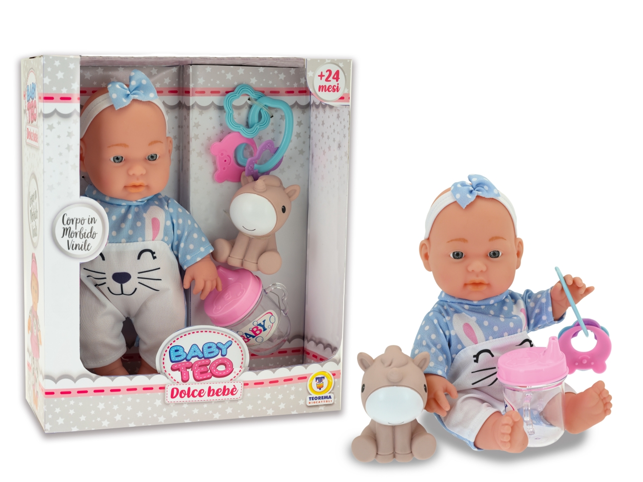 BABY TEO BAMBOLOTTO GOMMOSO 80685