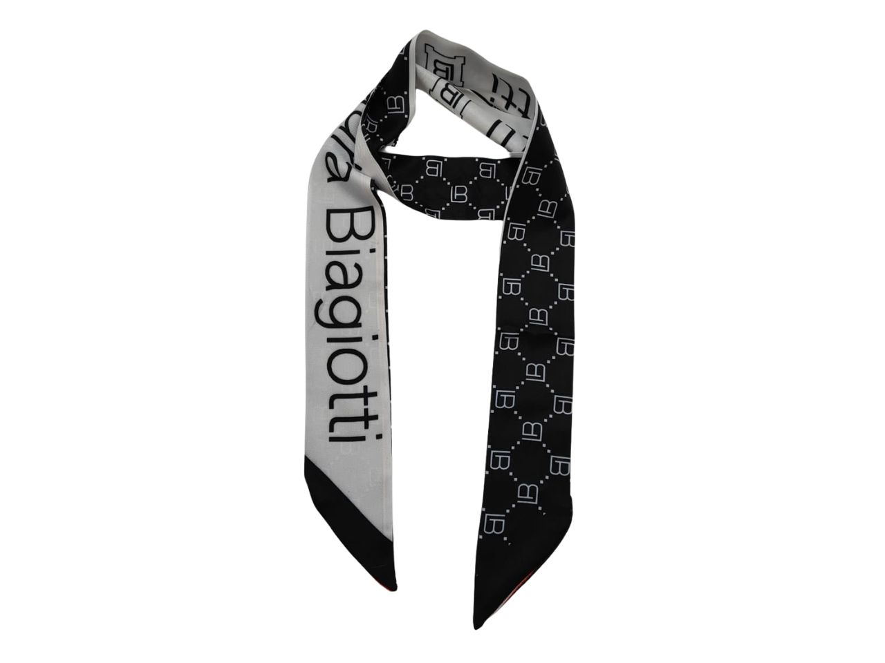 SCIARPA LOGO NERO 5X120CM LB26S203-20