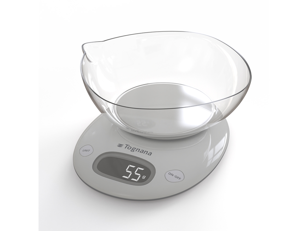 IRIDEA BILANCIA CUCINA5KG GRIGIO PERLA D2DBL53IRPE