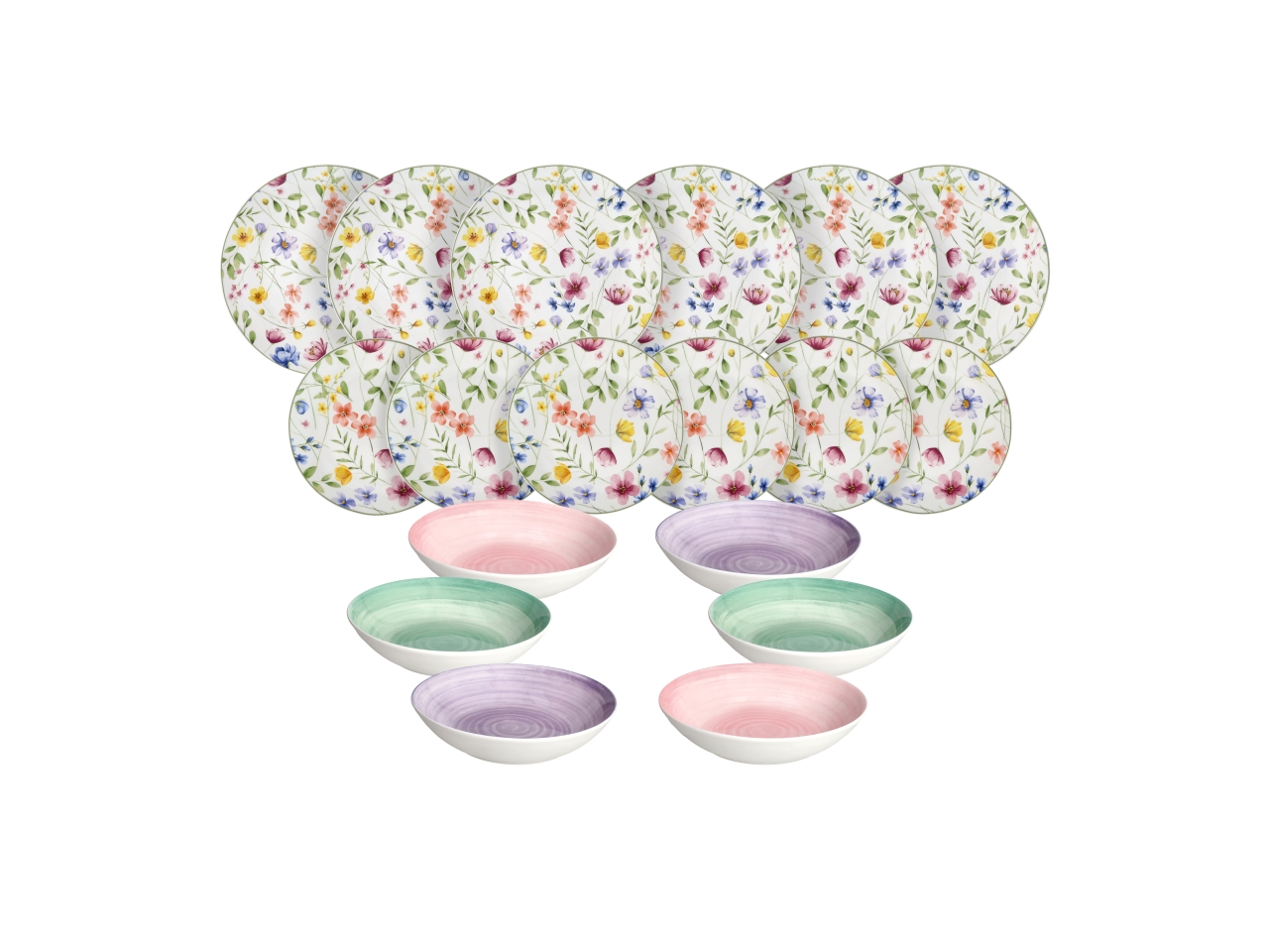 MADISON PETALS SERVIZIO PIATTI 18PZ MC070186268