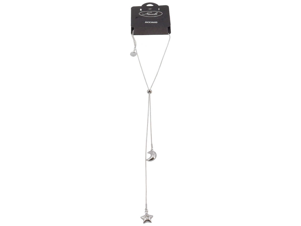 COLLANA SALISCENDI LUNA E STELLA