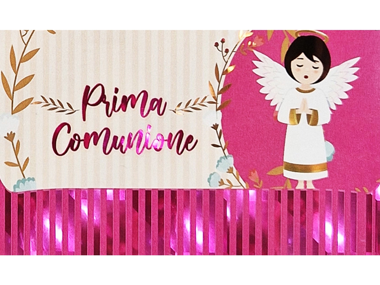 BIGLIETTO PORTASOLDI PRIMA COMUNIONE FLASHCARD 006 BIGLIETTO PORTASOLDI PRIMA COMUNIONE FLASHCARD 006