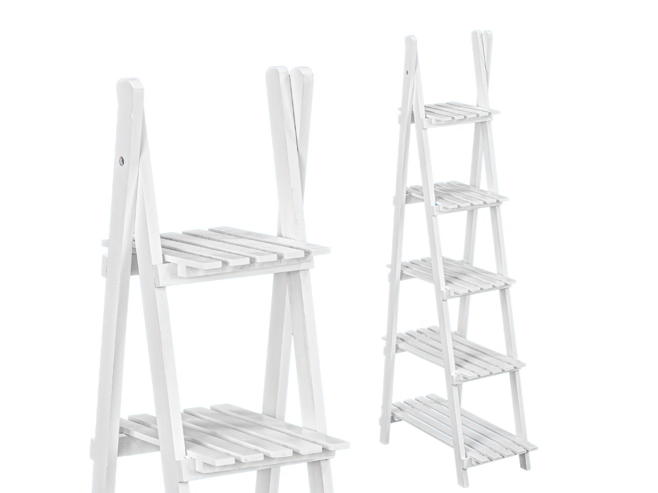 SCALETTA CON 5 RIPIANI BIANCA 43530 SCALETTA CON 5 RIPIANI BIANCA 43530