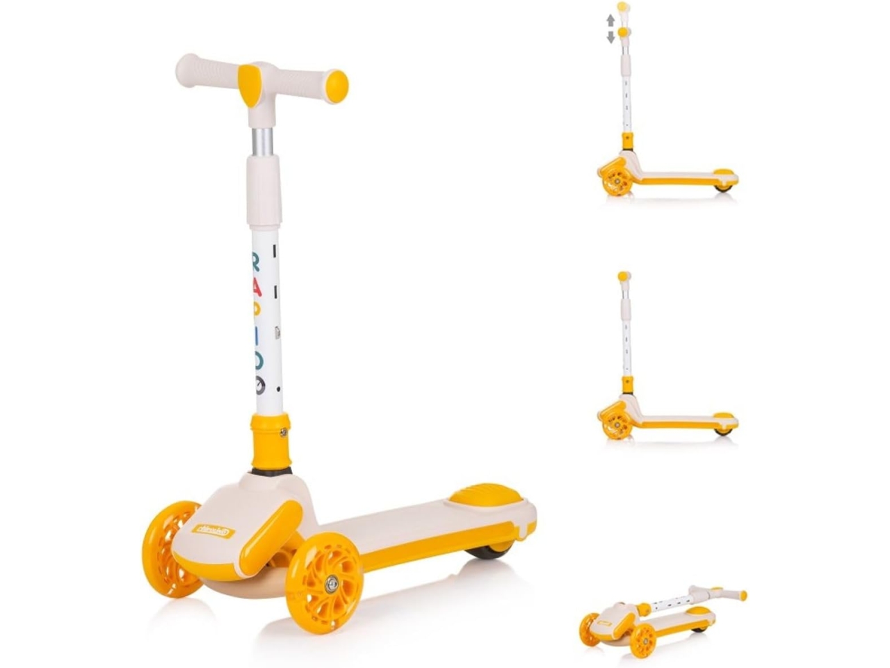 SCOOTER MONOPATTINO RAPIDO GIALLO DSRAP0244YE