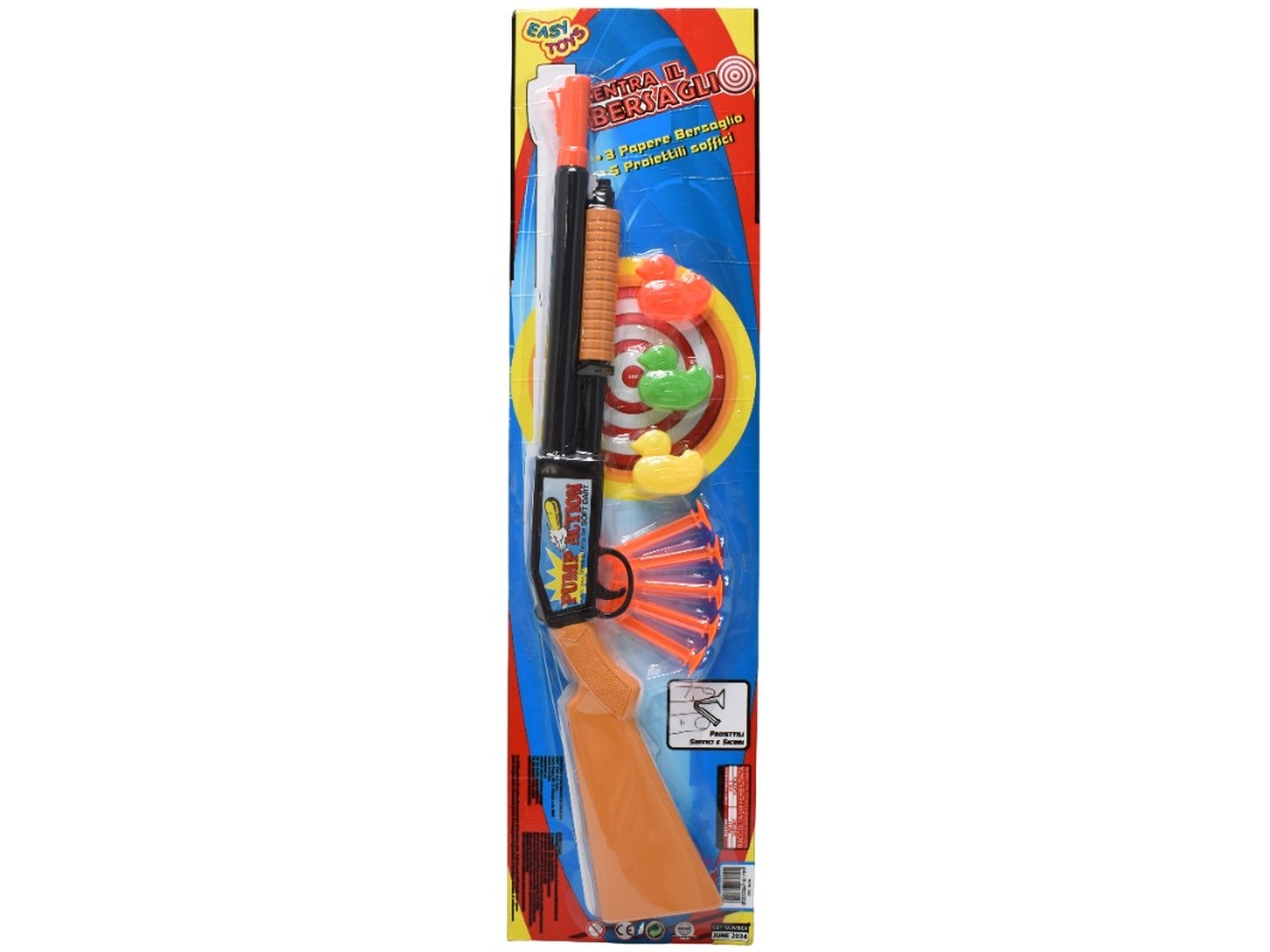 GIOCO FUCILE CENTRA IL BERSAGLIO CON PAPERE 18179