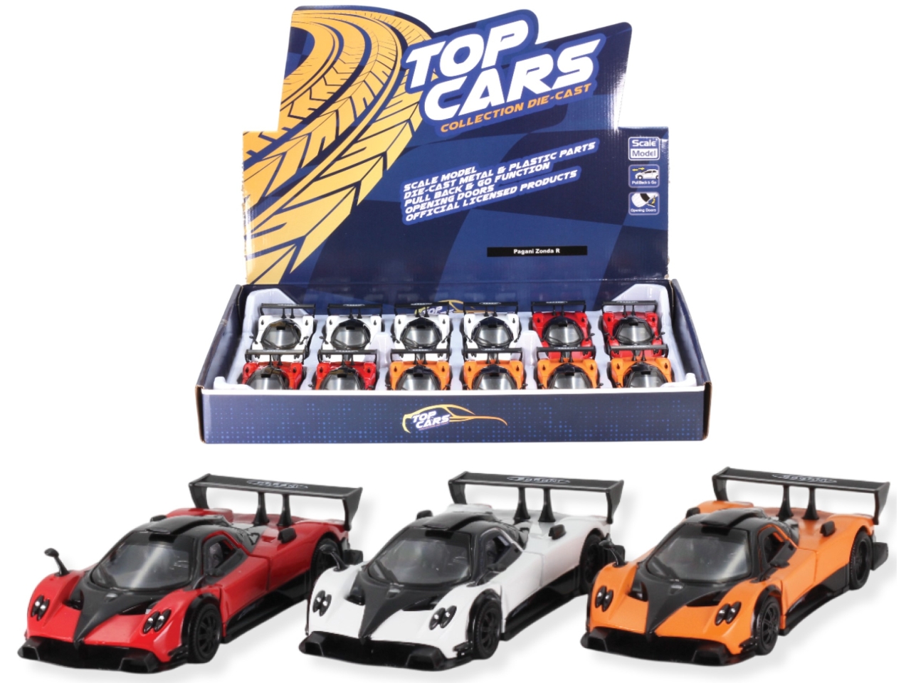 AUTO PAGANI ZONDA R COLORE OPACO 18234 AUTO PAGANI ZONDA R COLORE OPACO 18234
