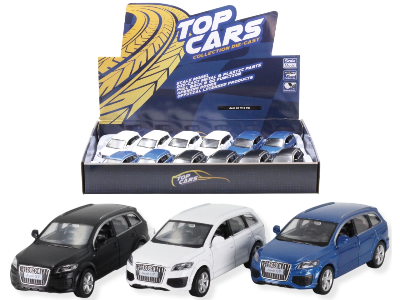 AUTO AUDI Q7 V12 COLORENERO OPACO 18240