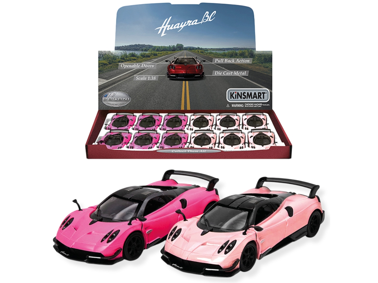 AUTO PAGANI 2016 HUAYRA COLORE ROSA 18246