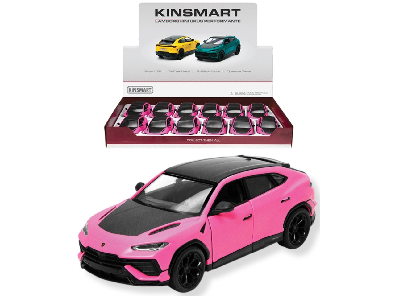 AUTO LAMBORGHINI URUS PERFORMANTE OPACO PINK 18349 AUTO LAMBORGHINI URUS PERFORMANTE OPACO PINK 18349