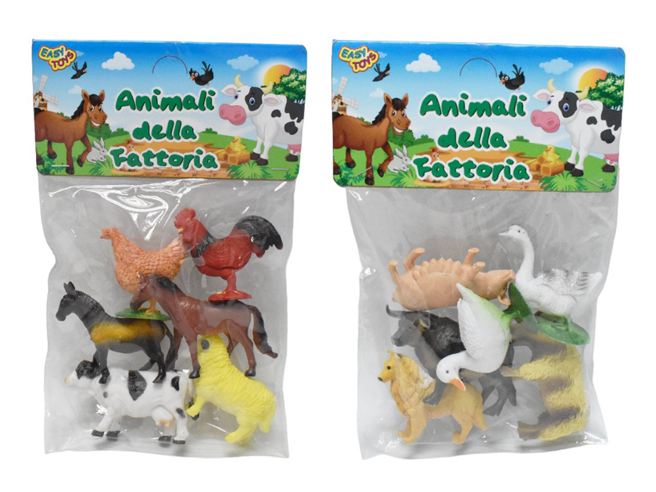 GIOCO ANIMALI DELLA FATTORIA 6PZ 89493 GIOCO ANIMALI DELLA FATTORIA 6PZ 89493