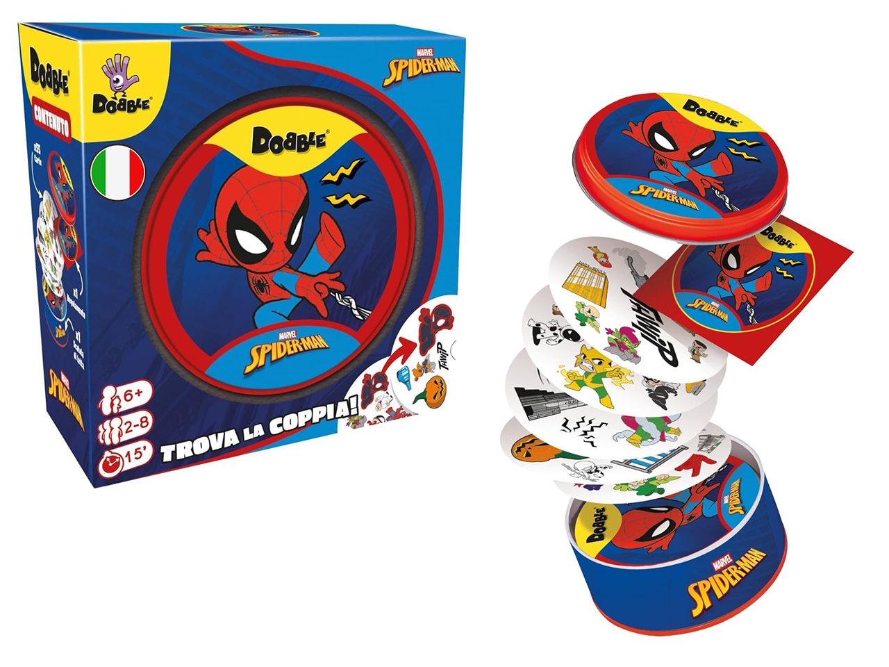 GIOCO DOBBLE SPIDERMAN 8449 GIOCO DOBBLE SPIDERMAN 8449