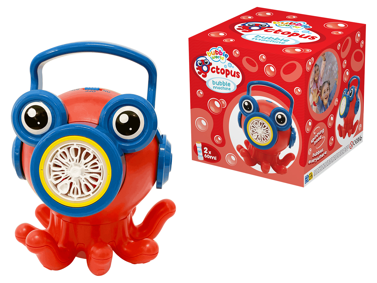 MACCHINA SPARA BOLLE OCTOPUS 500037010001