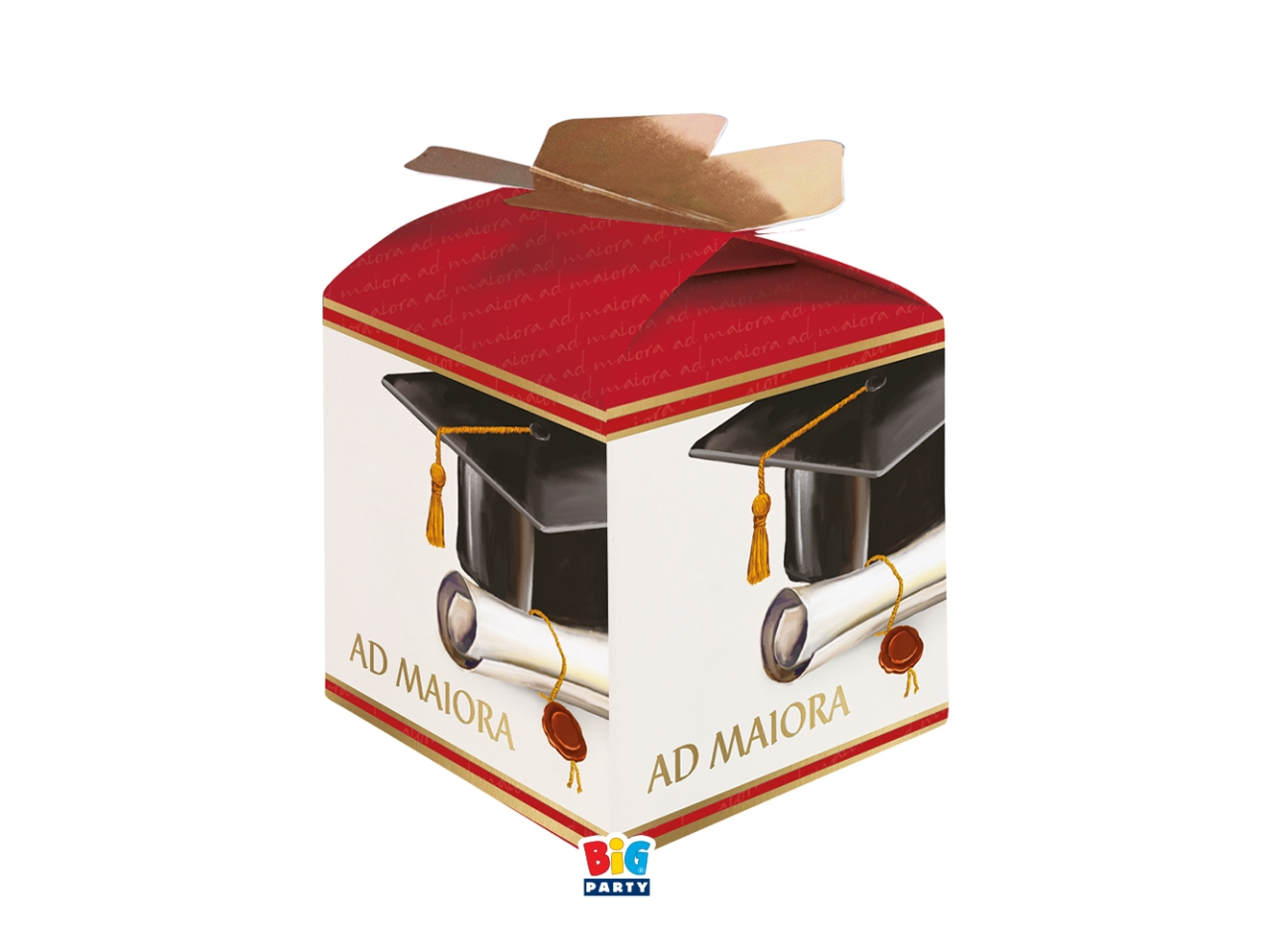 SCATOLINE FIOCCO LAUREA MAIORA 5CM SET 10PZ 76230 SCATOLINE FIOCCO LAUREA MAIORA 5CM SET 10PZ 76230