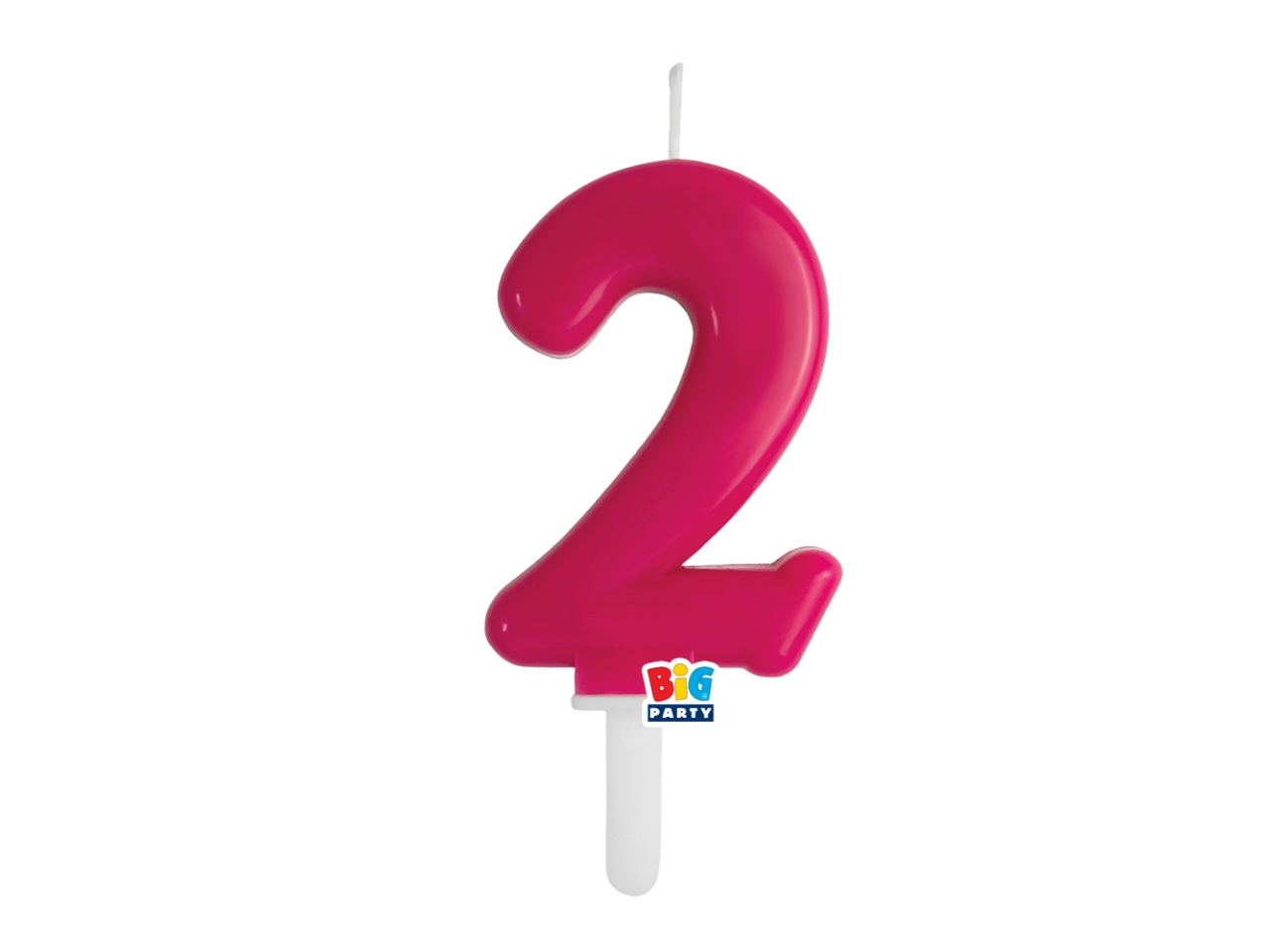 CANDELA NUM. 2 CERA TINY PLUMP CHERRY 7CM 76472