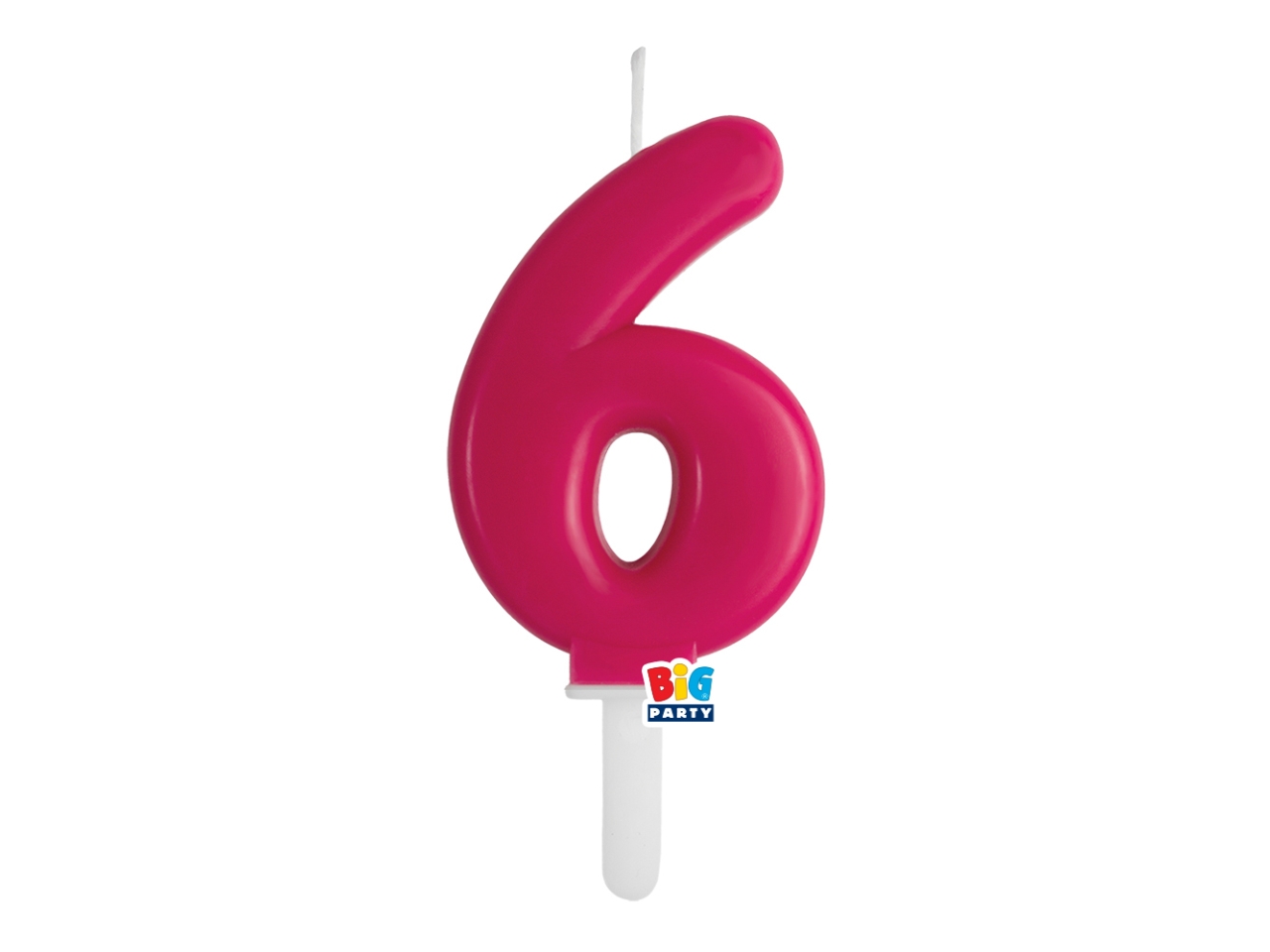 CANDELA NUM. 6 CERA TINY PLUMP CHERRY 7CM 76476