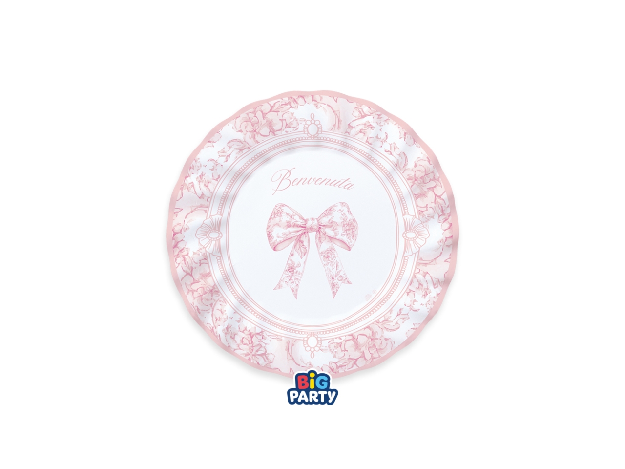 PIATTI 20CM BENVENUTA FIOCCO VINTAGE SET 6PZ 77141 PIATTI 20CM BENVENUTA FIOCCO VINTAGE SET 6PZ 77141