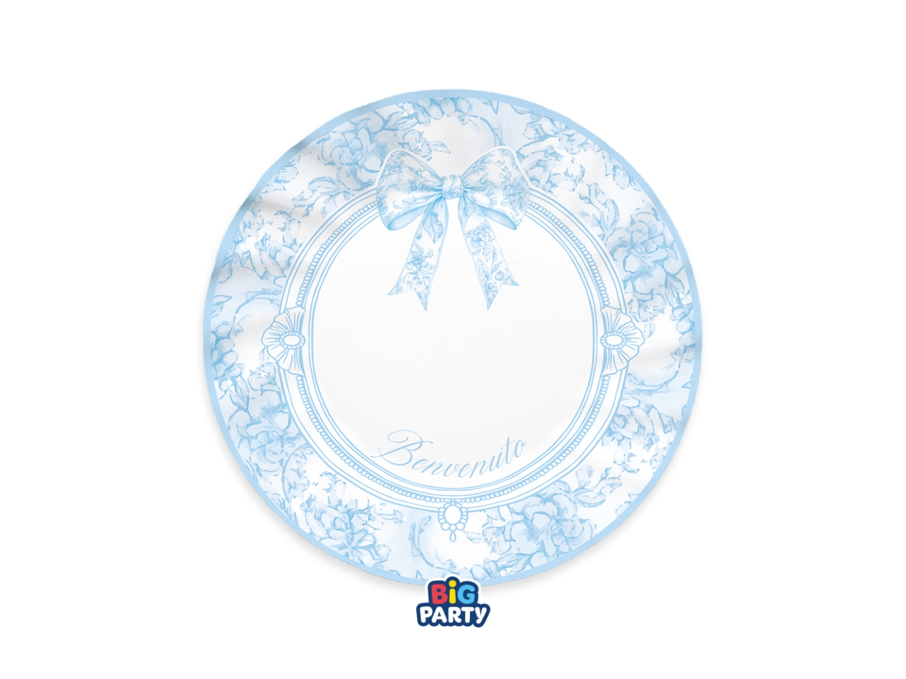 PIATTI 25CM BENVENUTO FIOCCO VINTAGE DA 6 PZ 77148 PIATTI 25CM BENVENUTO FIOCCO VINTAGE DA 6 PZ 77148
