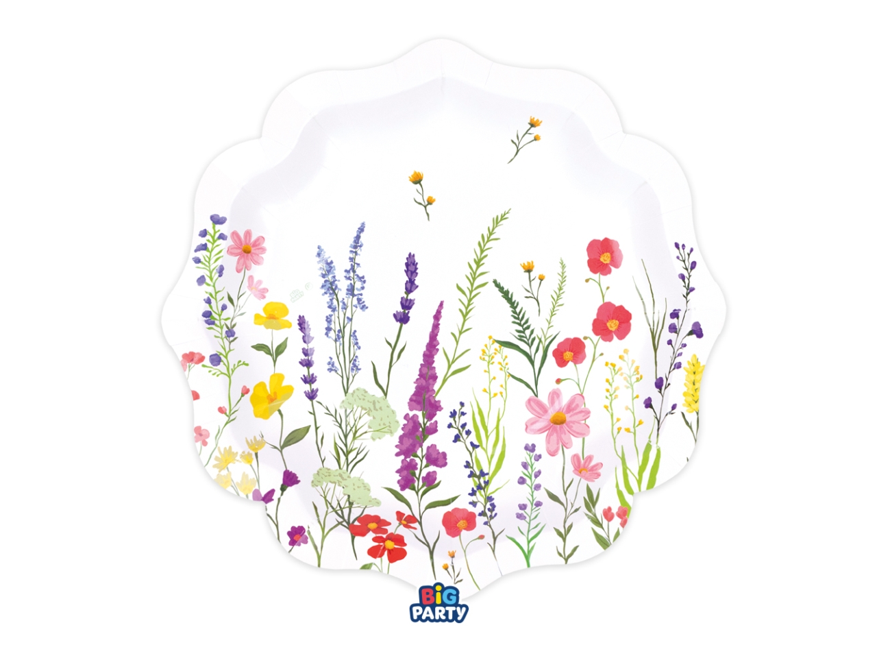 PIATTI 25CM FIORI CAMPO SET DA 6 PIATTI 77295 PIATTI 25CM FIORI CAMPO SET DA 6 PIATTI 77295