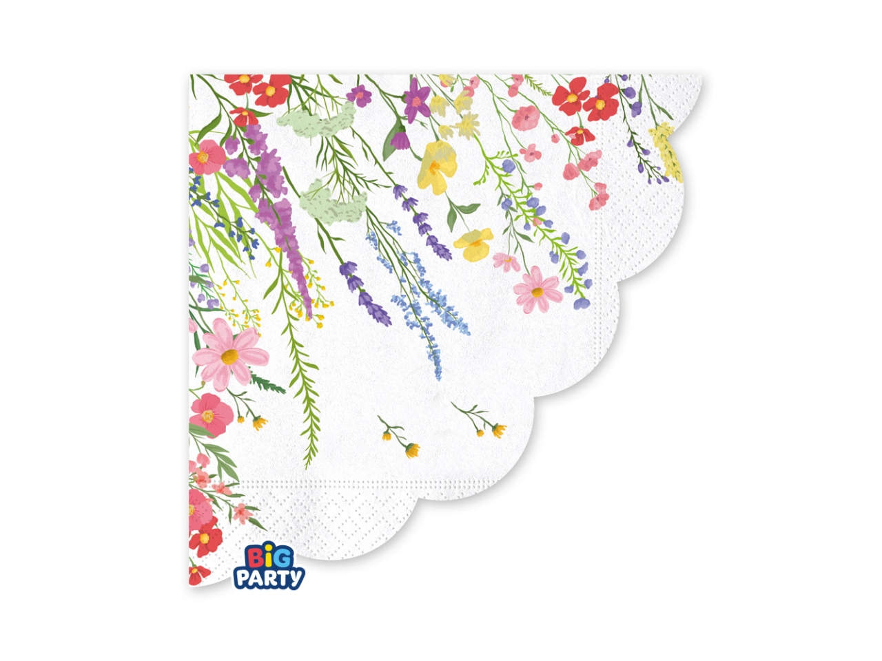 TOVAGLIOLI 33X33CM FIORI CAMPO SET DA 16 PZ 77298 TOVAGLIOLI 33X33CM FIORI CAMPO SET DA 16 PZ 77298