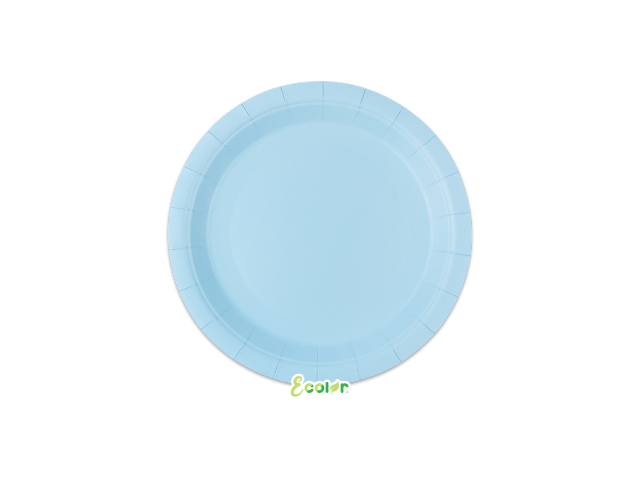 PIATTI ECOLOR 18CM CELESTE SET DA 25 PIATTI 74046 PIATTI ECOLOR 18CM CELESTE SET DA 25 PIATTI 74046