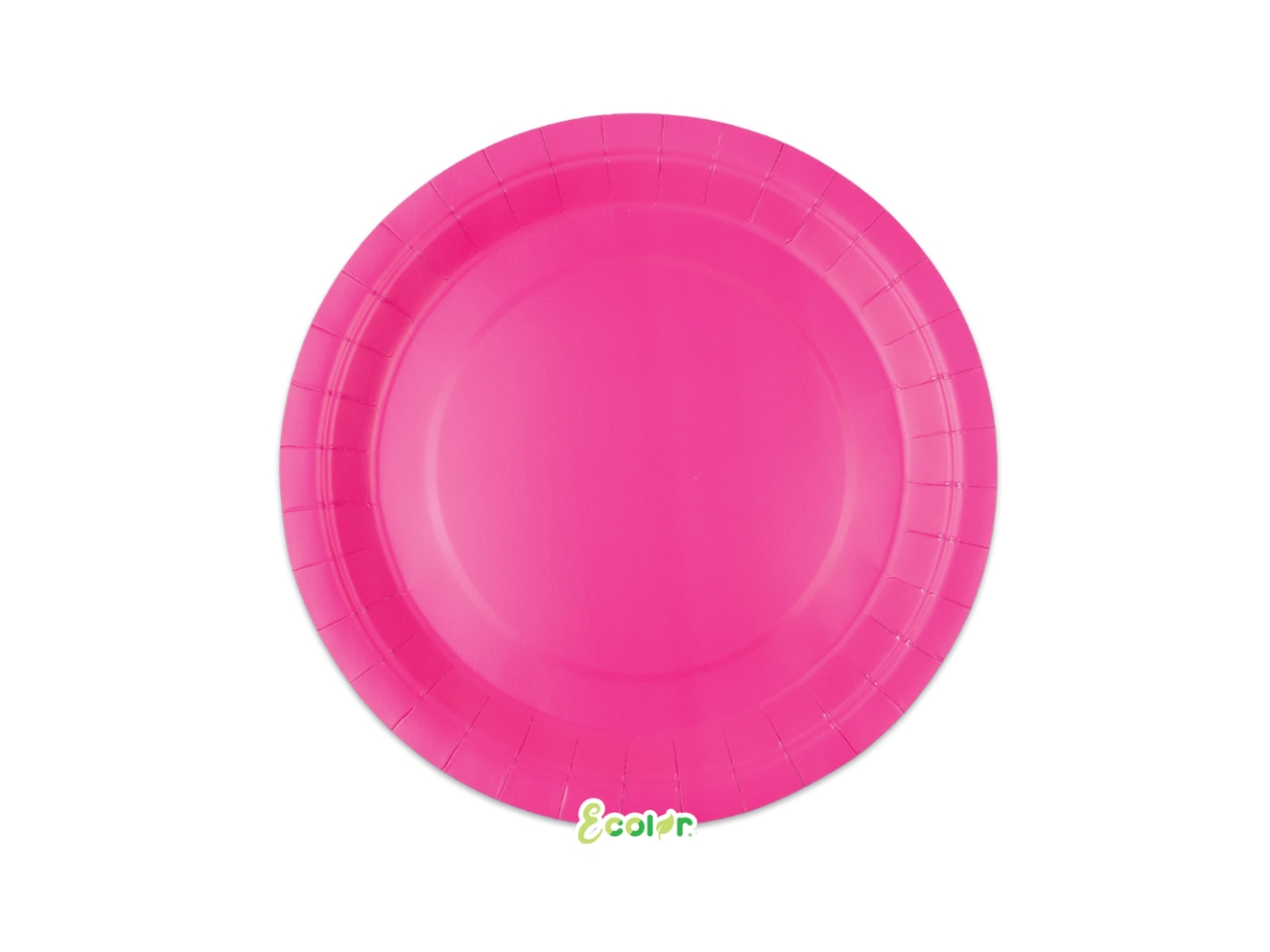 PIATTI ECOLOR 24CM FUXIA SET DA 25 PIATTI 74085 PIATTI ECOLOR 24CM FUXIA SET DA 25 PIATTI 74085