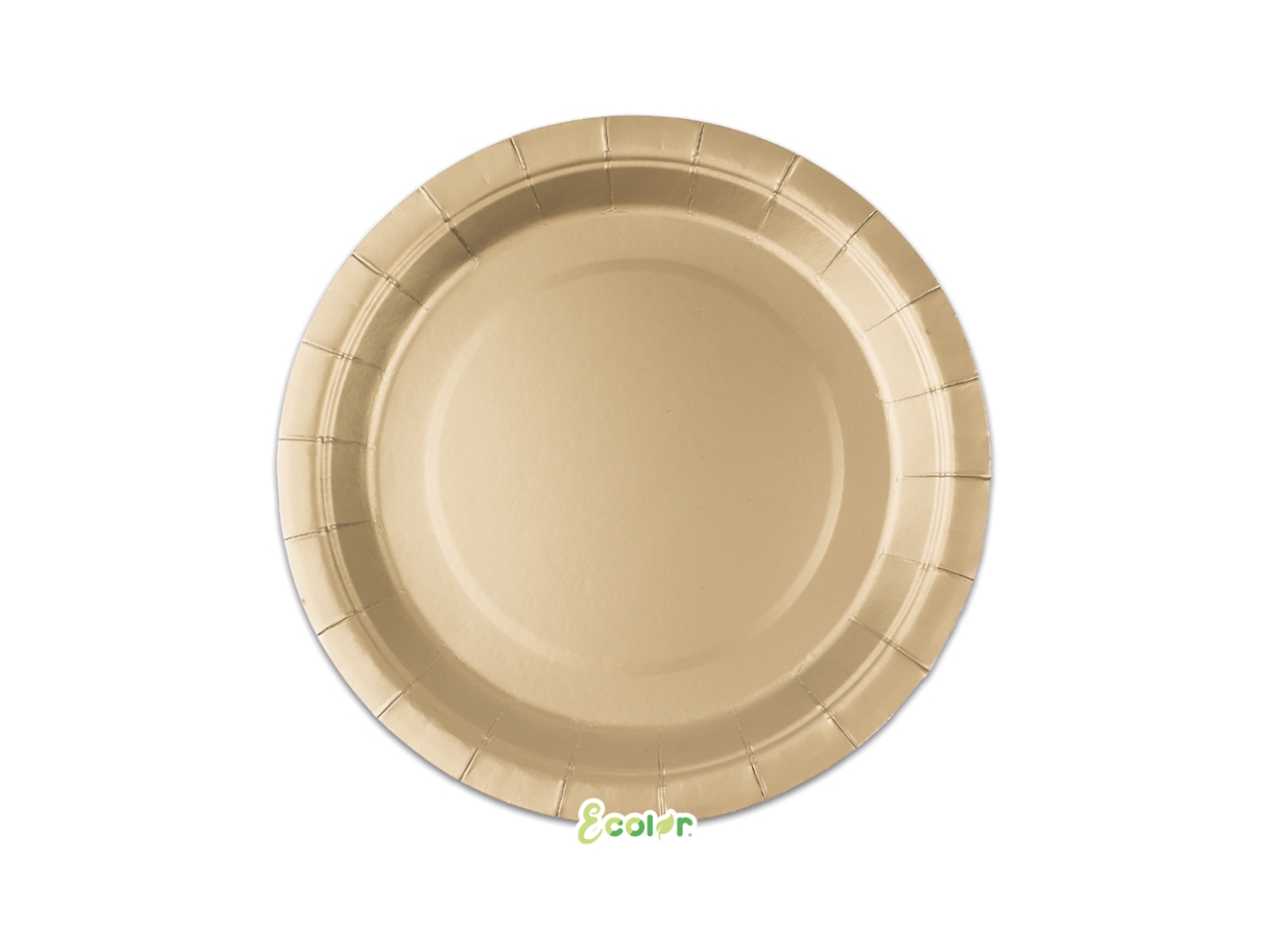 PIATTI ECOLOR 24CM ORO MATT SET DA 25 PIATTI 75316 PIATTI ECOLOR 24CM ORO MATT SET DA 25 PIATTI 75316