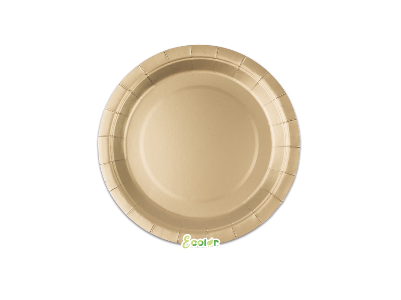 PIATTI ECOLOR 18CM ORO MATT SET DA 25 PIATTI 75317 PIATTI ECOLOR 18CM ORO MATT SET DA 25 PIATTI 75317