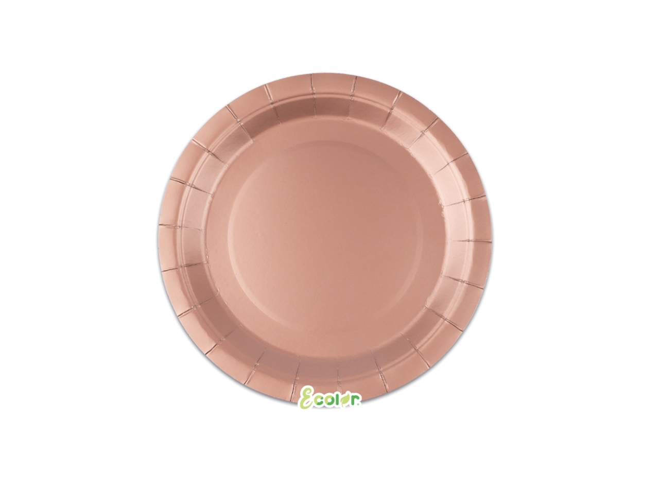 PIATTI ECOLOR 18CM ROSE GOLD MATT SET 25 PZ 75325 PIATTI ECOLOR 18CM ROSE GOLD MATT SET 25 PZ 75325