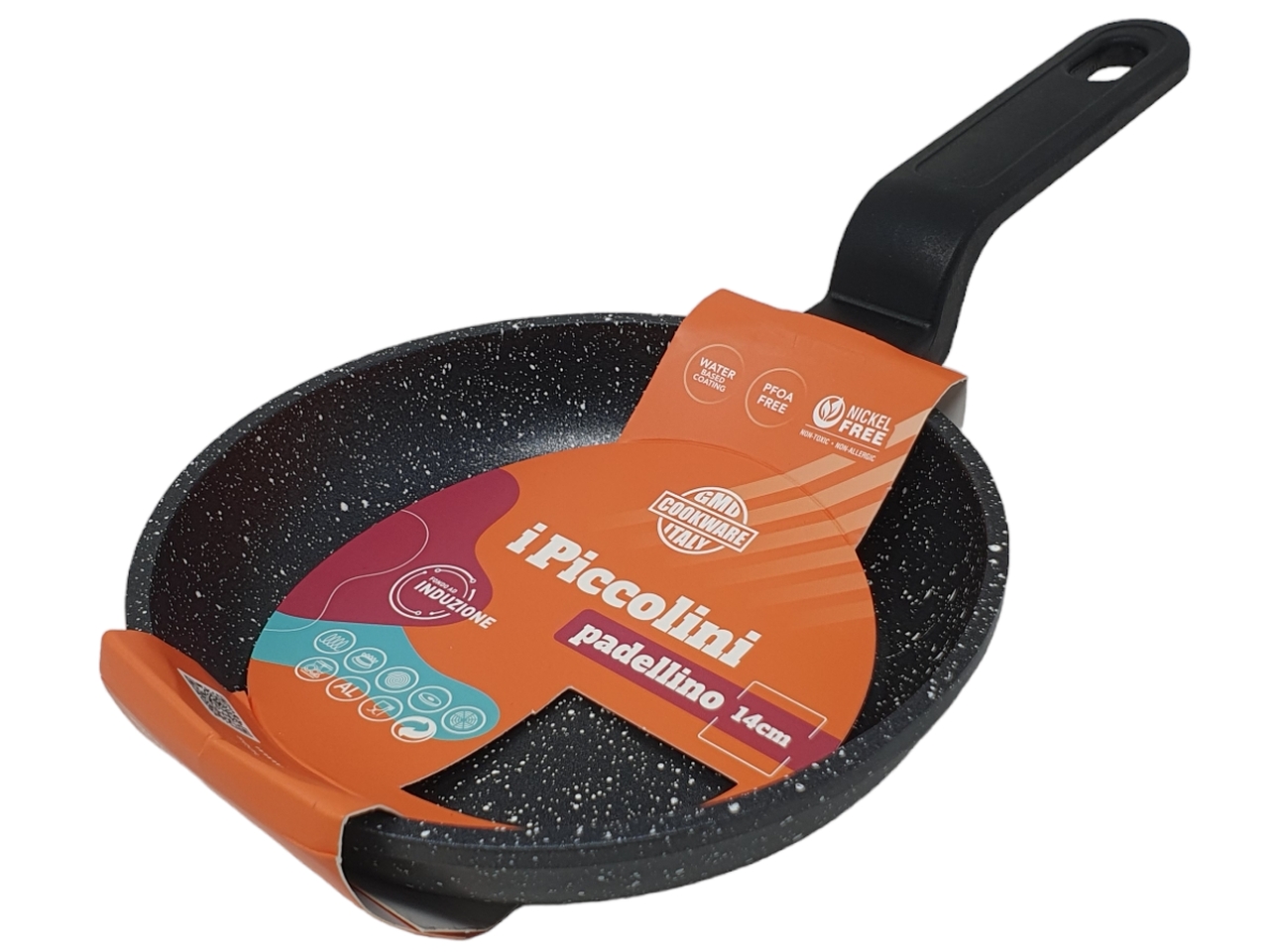 PICCOLINI PADELLA 1M 14CM AD INDUZIONE PFPCNPD14 PICCOLINI PADELLA 1M 14CM AD INDUZIONE PFPCNPD14