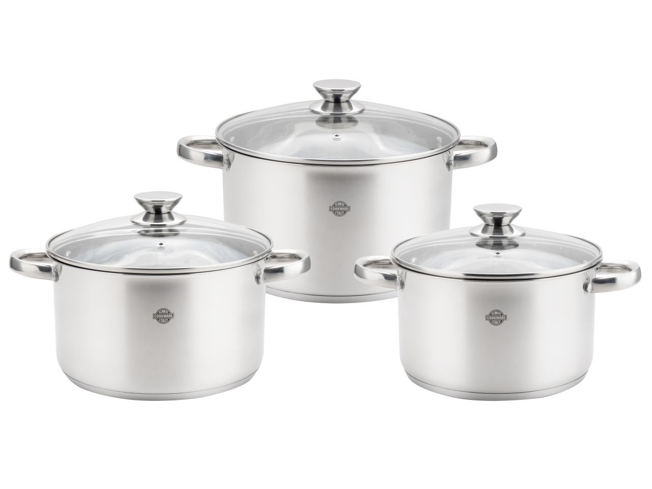 DIVINOX CASSERUOLE 22/24/26CM C/COP. 6PZ DVX3CSCCG DIVINOX CASSERUOLE 22/24/26CM C/COP. 6PZ DVX3CSCCG