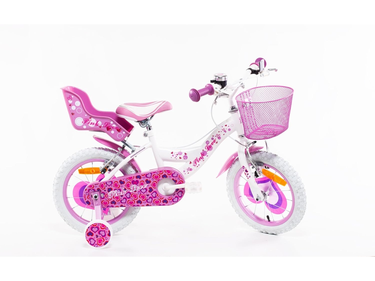 BICICLETTA 16 BIMBA SCH PINK LOVEBIC0074