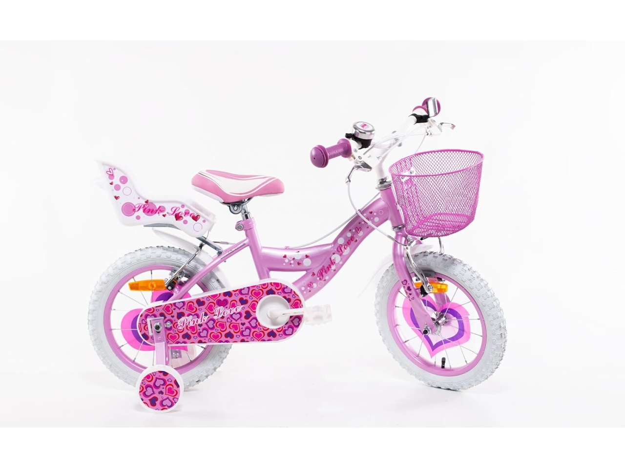 BICICLETTA 16 BIMBA SCH PINK LOVEBIC0075