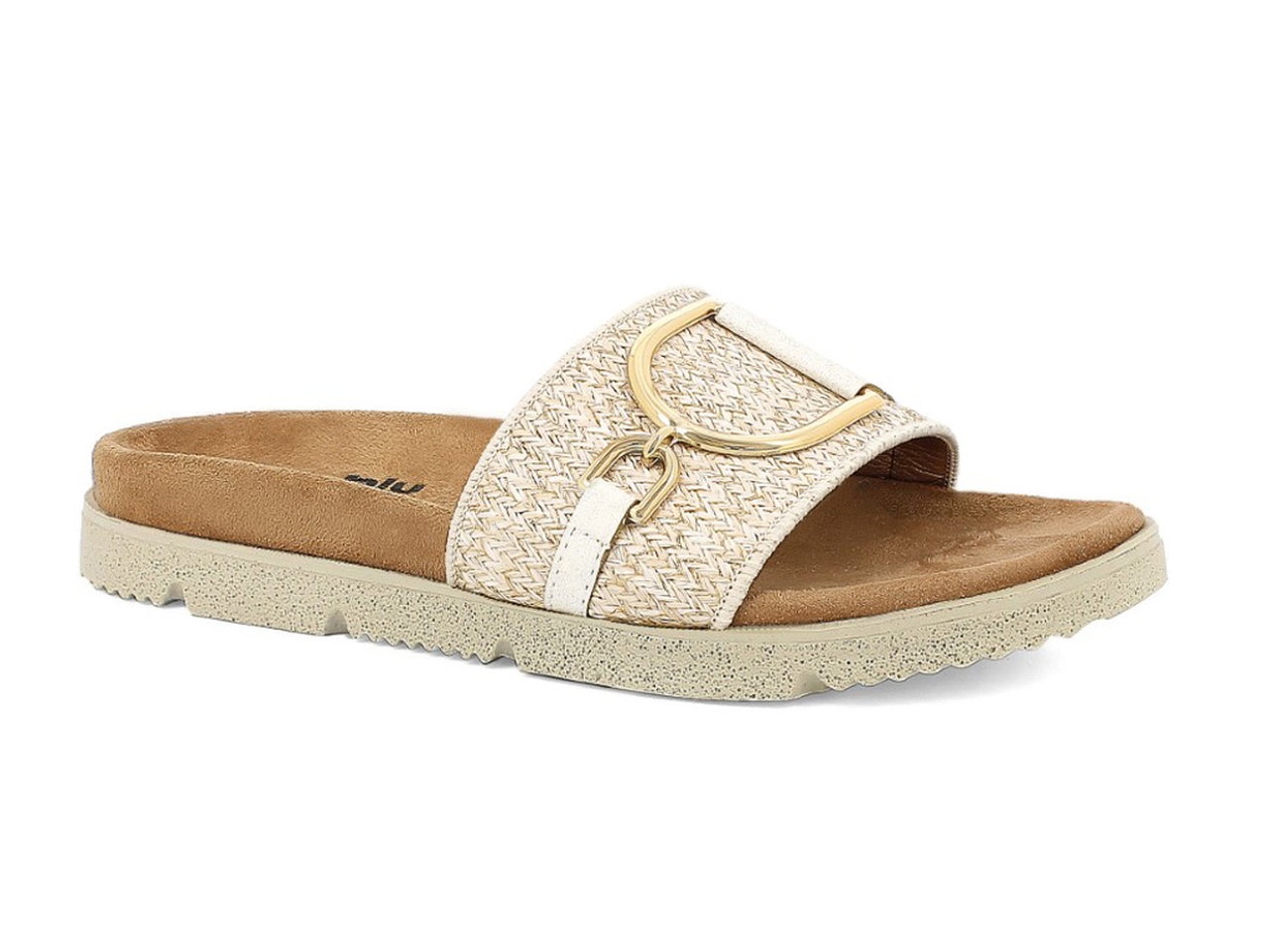 INBLU CIABATTA DONNA BIANCO TG.39 NR000009-001-39