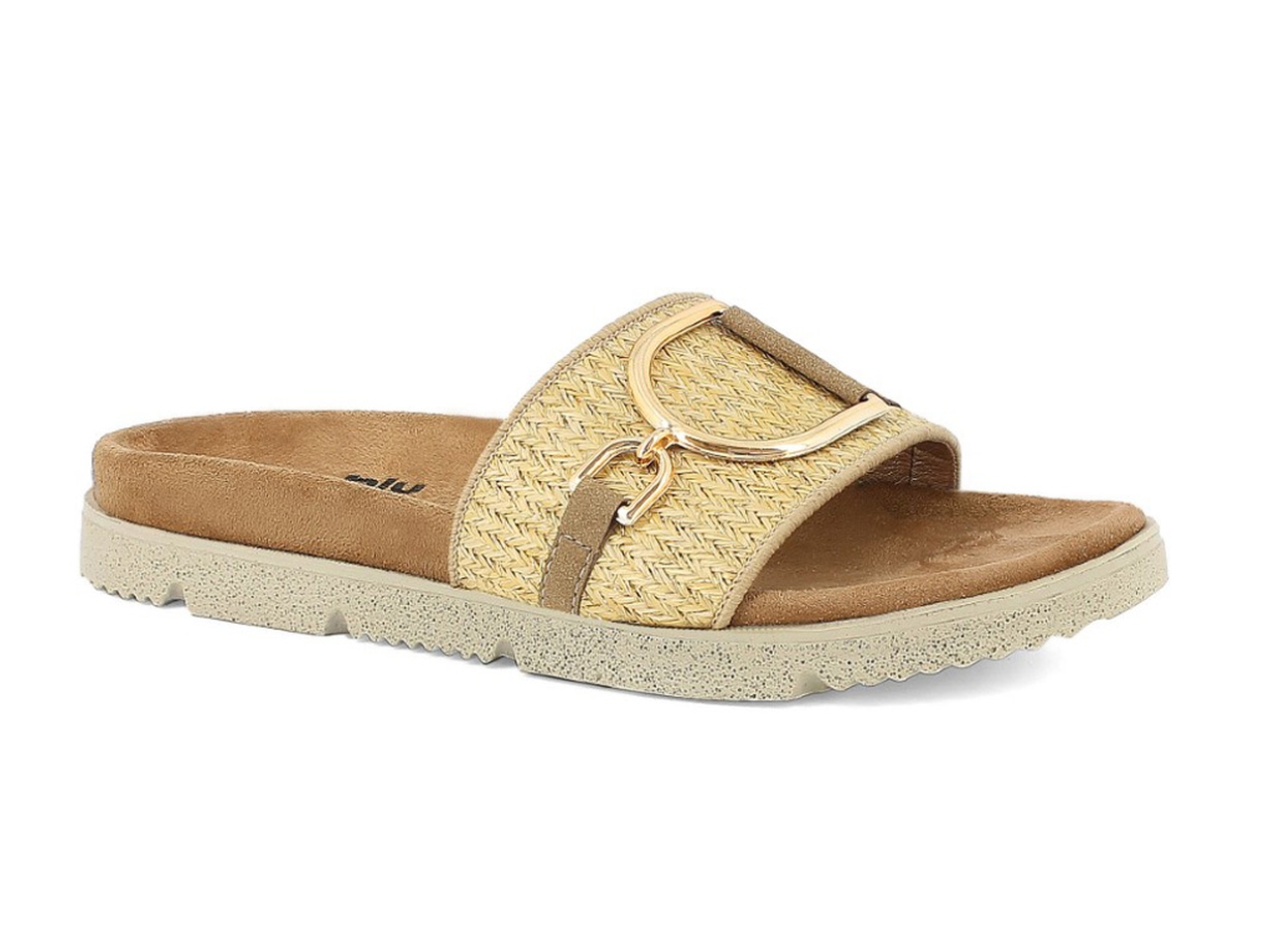 INBLU CIABATTA DONNA SABBIA TG.40 NR000009-026-40