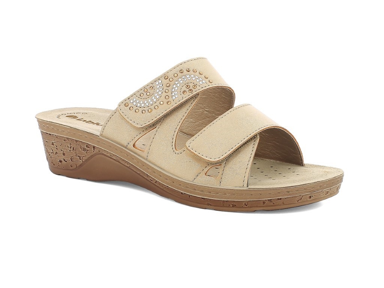INBLU CIABATTA DONNA SABBIA TG.38 PV000015-026-38
