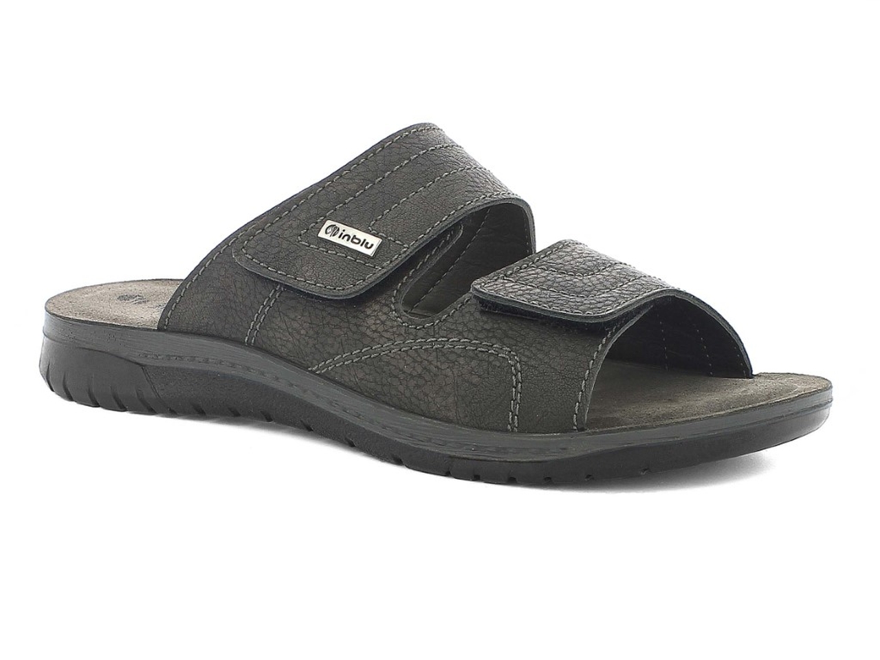 INBLU CIABATTA UOMO NERA TG.46 ID000020-014-46 INBLU CIABATTA UOMO NERA TG.46 ID000020-014-46