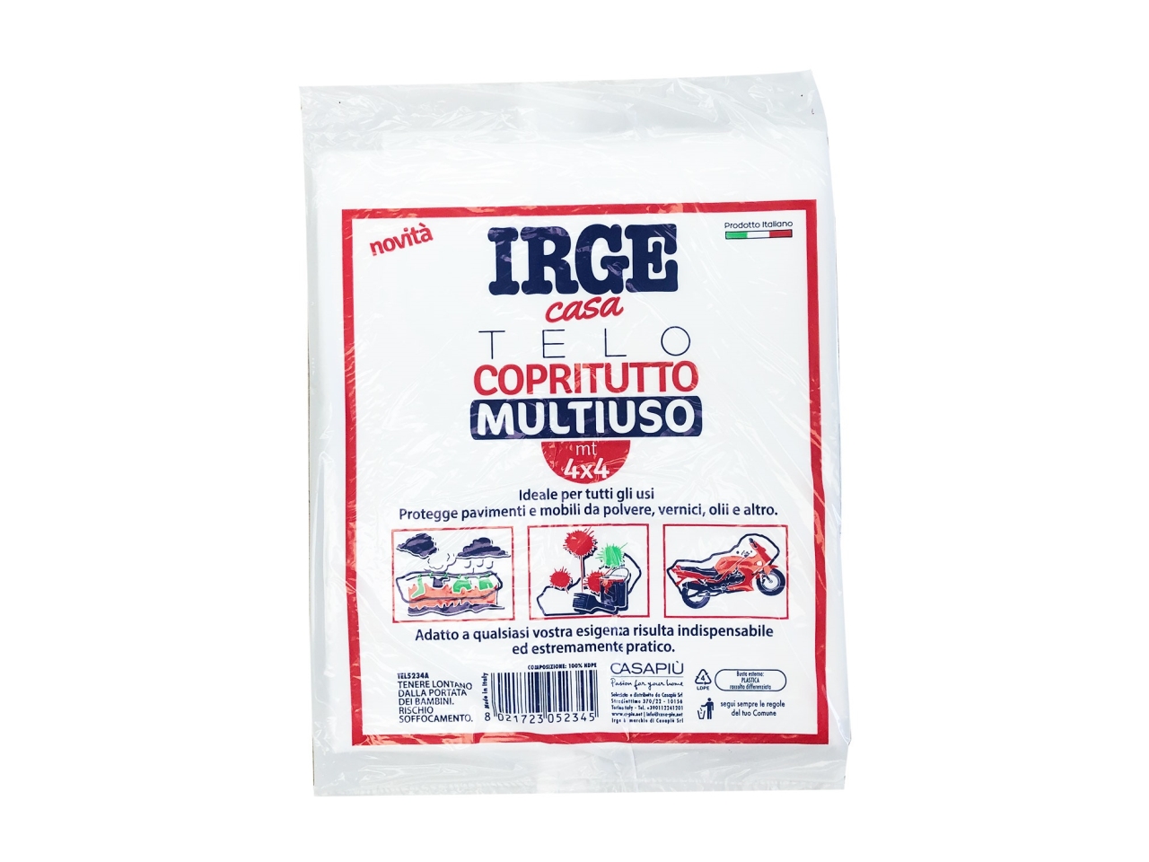 TELO COPRITUTTO 4X4MT TEL5234A