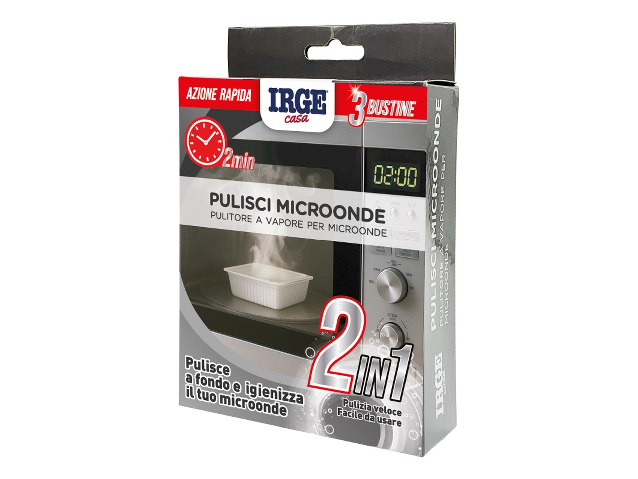 PULITORE A VAPORE MICROONDE 3X40ML PUL7546A