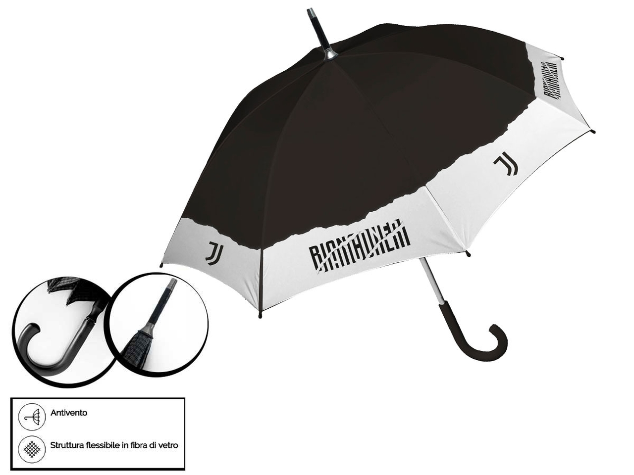 OMBRELLO 65/8 AUTOMATI. JUVENTUS M.COLOR S05750 MC OMBRELLO 65/8 AUTOMATI. JUVENTUS M.COLOR S05750 MC