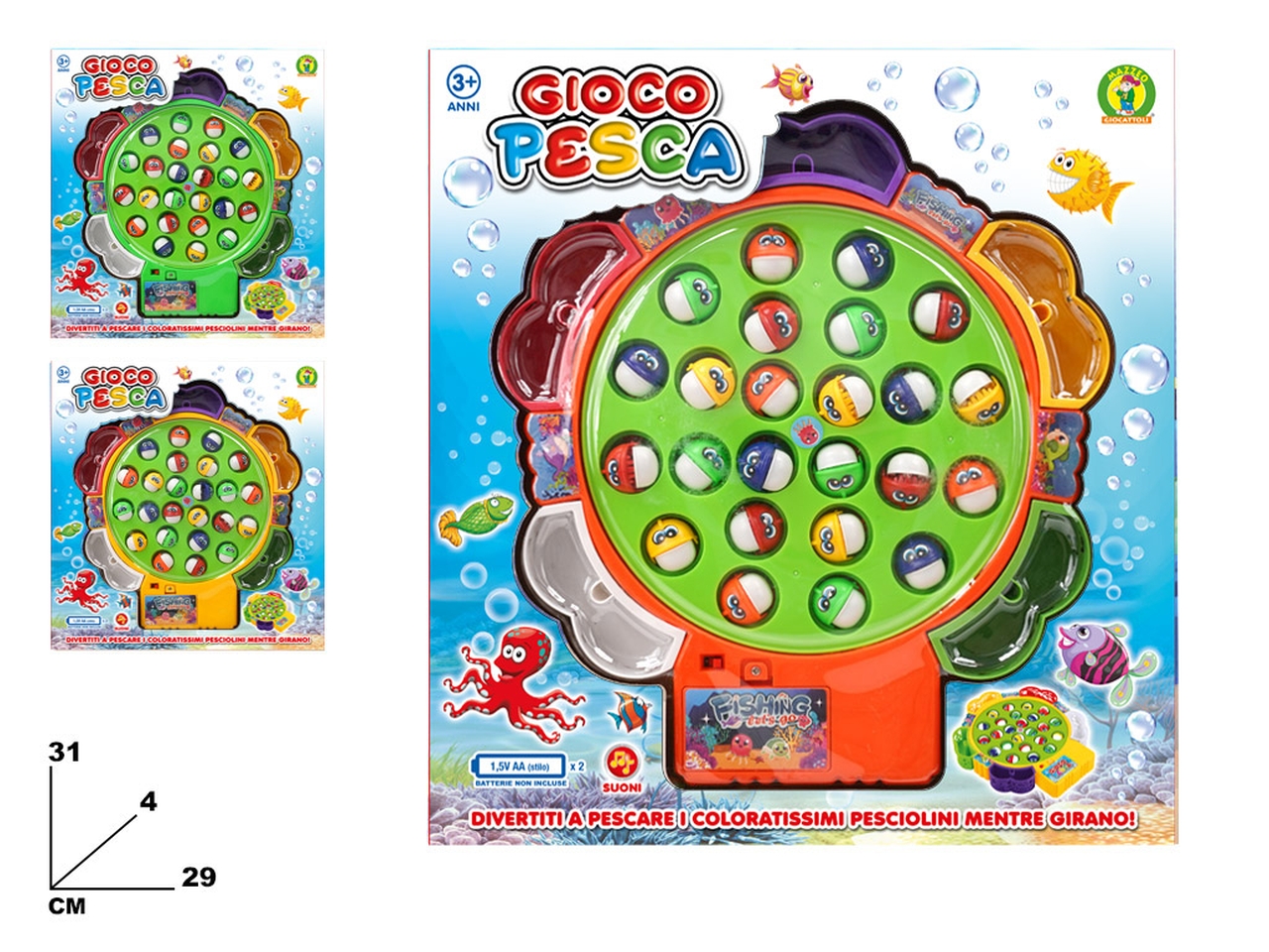 GIOCO PESCA CON SUONI