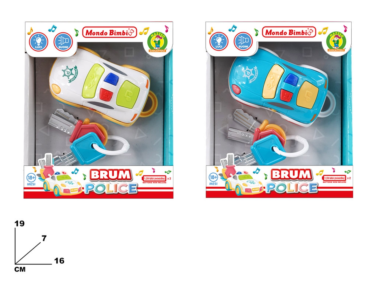 BRUM POLICE MONDO BIMBI