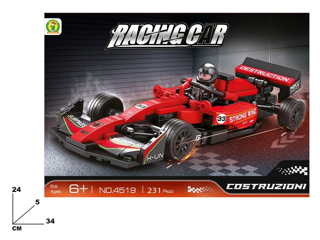 COSTRUZIONI RACING CAR 231 PZ