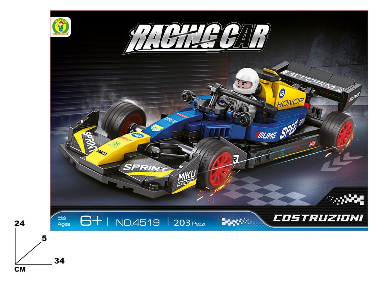 COSTRUZIONI RACING CAR 203 PZ
