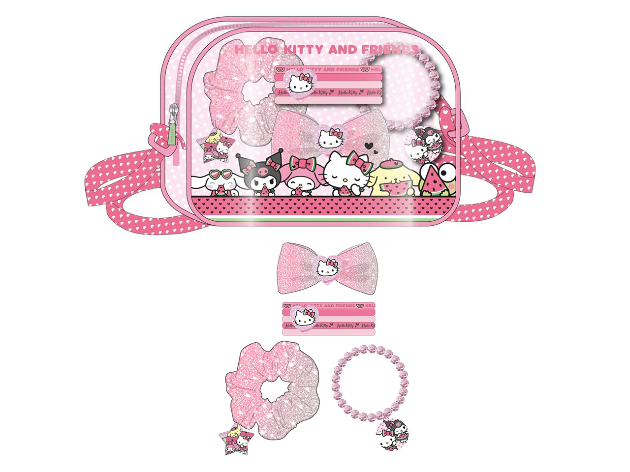 HELLO KITTY SET BELLEZZA BEAUTY CASE 2500003734 HELLO KITTY SET BELLEZZA BEAUTY CASE 2500003734