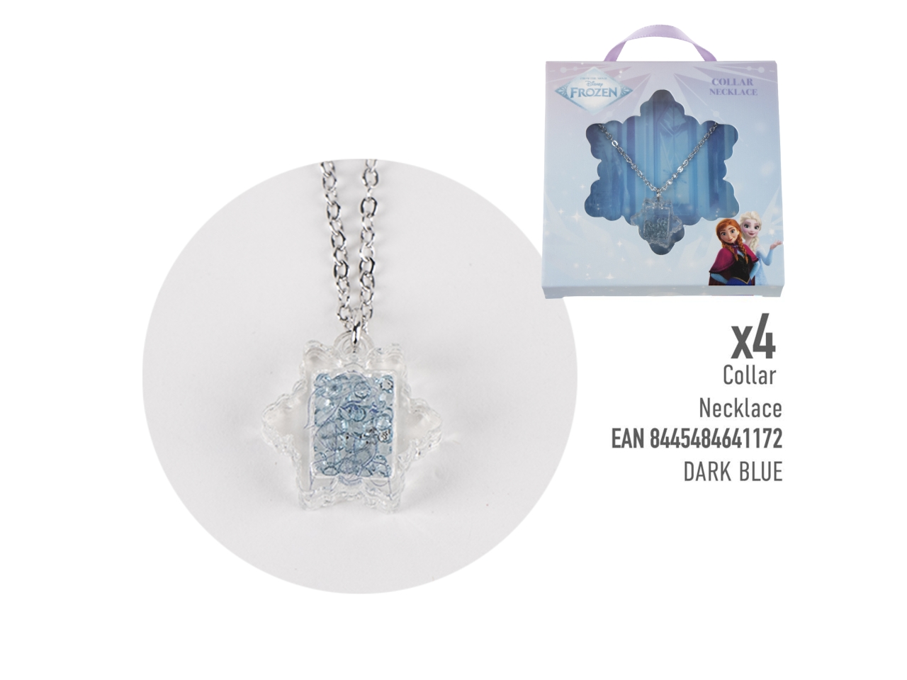FROZEN COLLANA BLUE SCURO 2500003783 DB FROZEN COLLANA BLUE SCURO 2500003783 DB