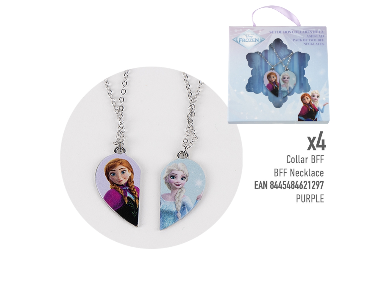 FROZEN COLLANA VIOLA 2500003783 P FROZEN COLLANA VIOLA 2500003783 P