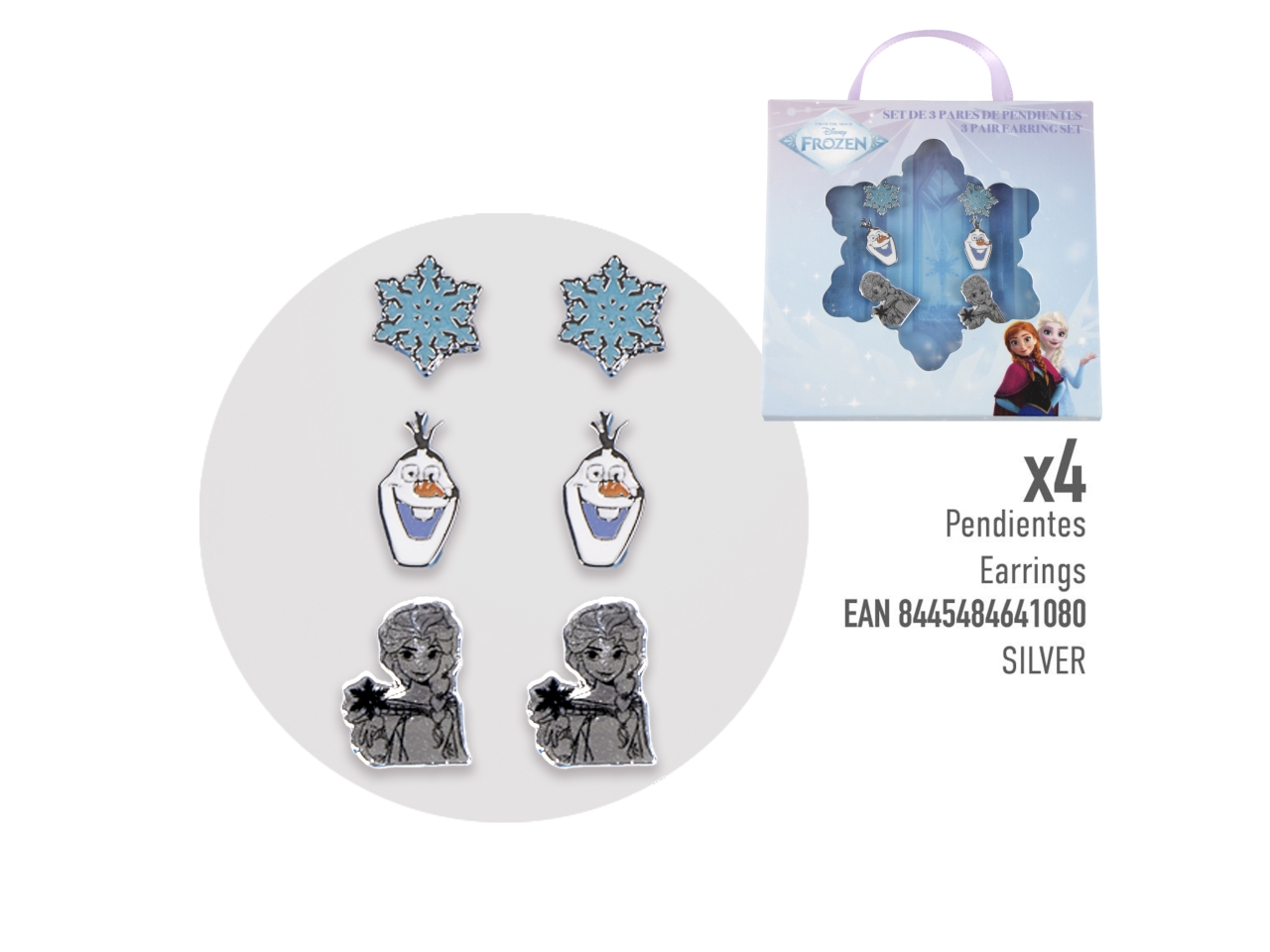 FROZEN ORECCHINI ARGENTO 2500003783 S FROZEN ORECCHINI ARGENTO 2500003783 S