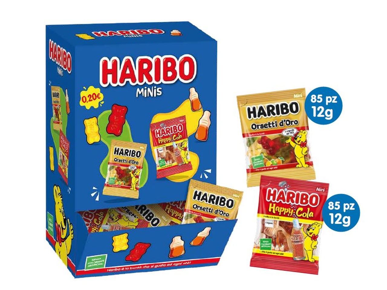 HARIBO MINIS FRUTTA EXPO 170PZ 29803